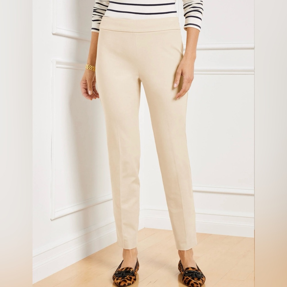 TALBOTS CHATHAM ANKLE PANTS 14 Petite